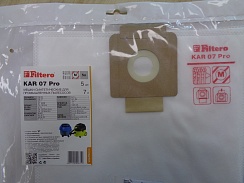 Пылесборник-мешок KAR 07 (5) Pro, для пром. пылесосов (Filtero) , , упак